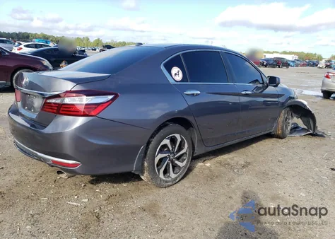 2016 Honda Accord Exl из США, поврежденный, VIN 1HGCR2F89GA062272